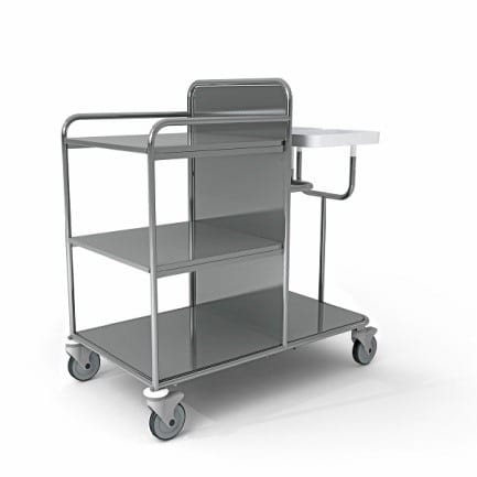 Ágyneműkiosztó kocsi - Inox modell - 251ES-LG.2L