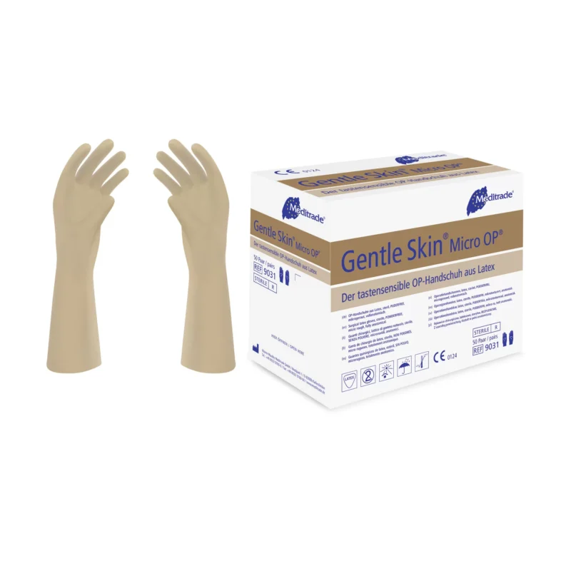 Χειρουργικά γάντια (Latex) ευαίσθητα στην αφή Gentle Skin® Micro OP®