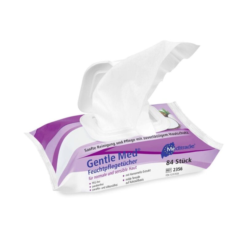 Υγρά μαντηλάκια περιποίησης GENTLE MED®